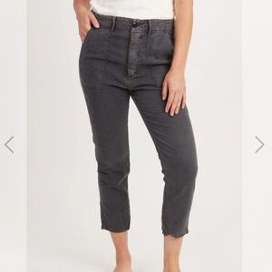 Pistola / Gray Denim Cropped skinny Jeans
